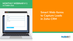 image showing smart webforms used in zoho crm
